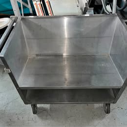 Stainless Steel Heavy Duty Dish Cart