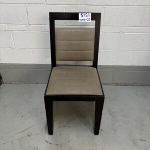 Beige Booth Padded Dining Chairs