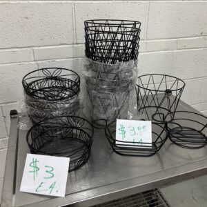Metal Bread Baskets