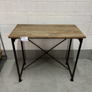 4 Ft Bar Height Wood Top Tables