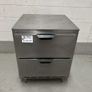 Beverage Air Stainless Steel 2 Drawer Cooler