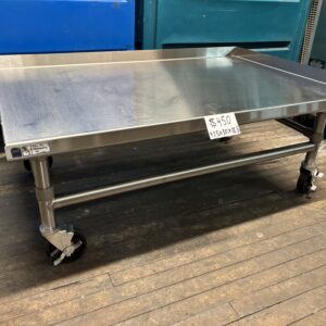 47.5" Mobile Stainless Steel Equipment Stand