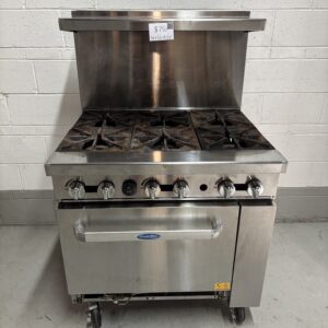 Atosa 36" 6 Burner Gas Range
